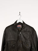 Giacca leggera in pelle (25g28) - M