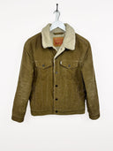 Trucker Levi's marrone a costine (25g43) - S