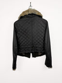 Giacca nera con pelo Belstaff y2k  - S