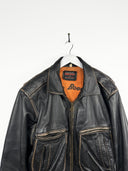 Bomb Boogie bomber in pelle 90s raro (25g89) - L