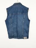 Gilet in jeans 80s (25gt16) - M