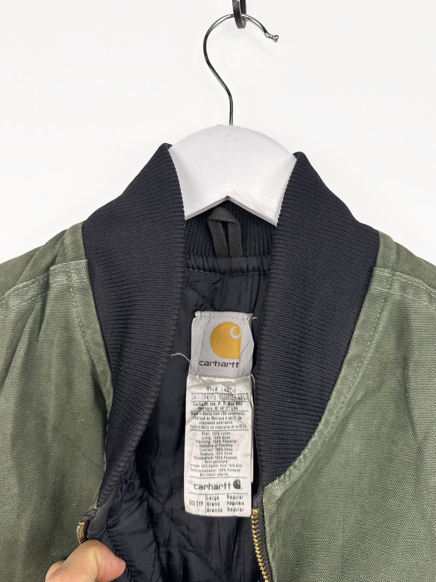 Gilet Carhartt verde (25gt17) - M/L
