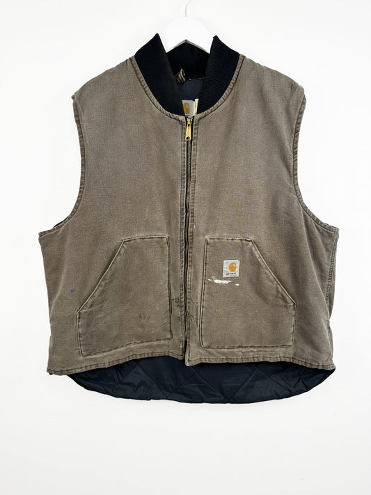 Gilet Carhartt grigio Made in USA (25gt23) - XXL