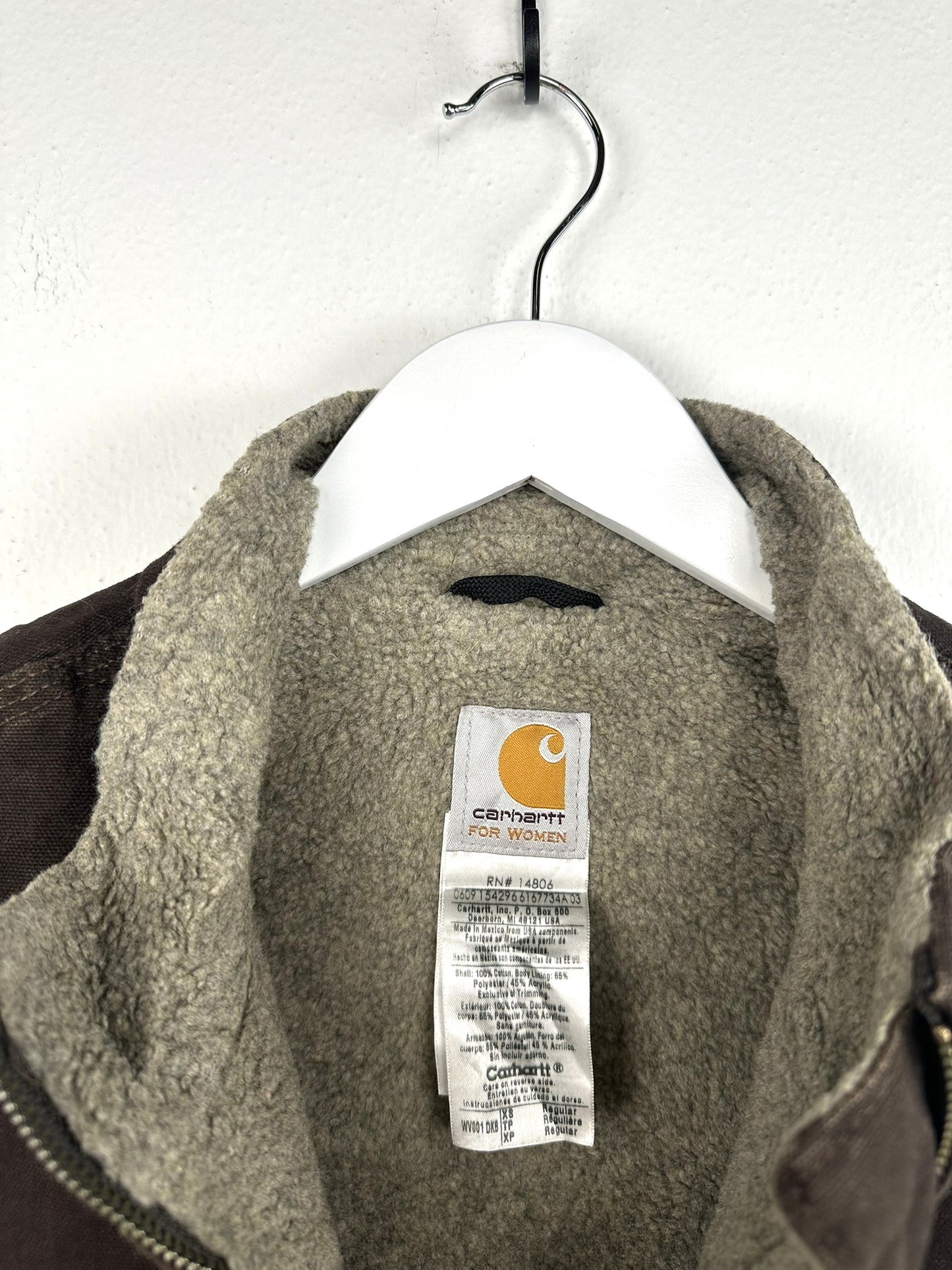 Gilet Carhartt marrone donna (25gt24) - XS