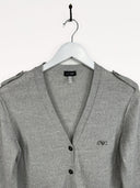 Cardigan Armani  grigio donna - L