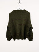 Maglione verde in lana 90s (25m101) - S