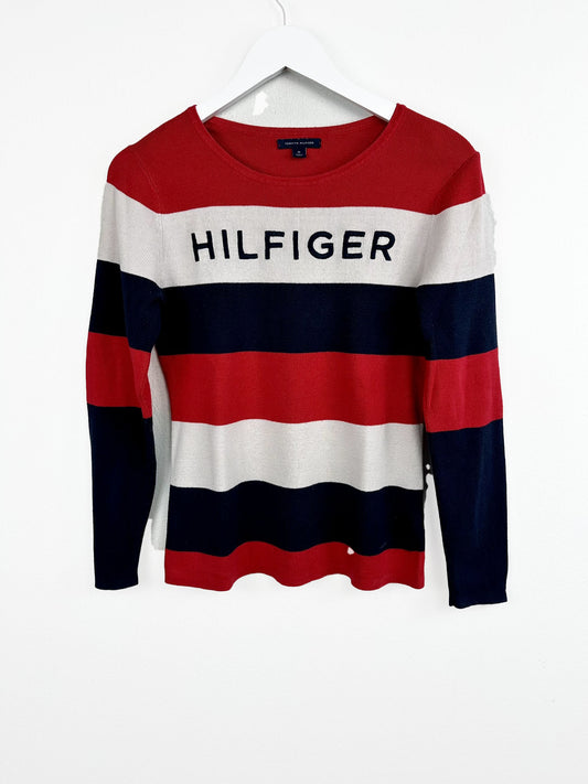 Maglia Tommy Hilfiger a righe donna - M