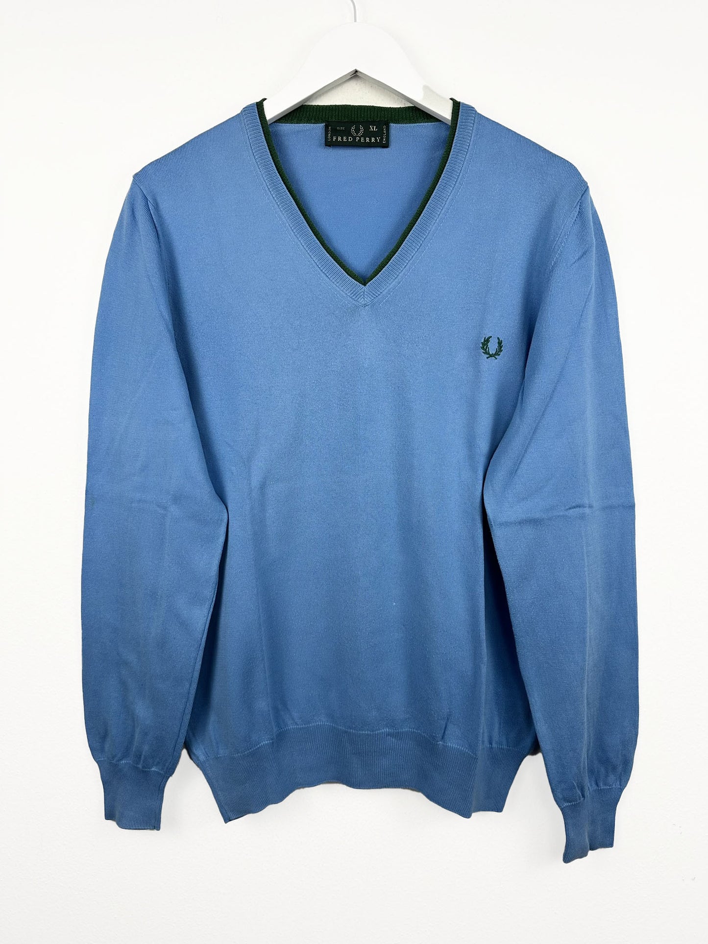Maglione azzurro Fred Perry (25m106) - XL