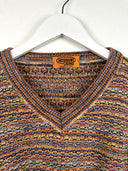 Maglione Missoni in cotone rosso (25m107) - XL