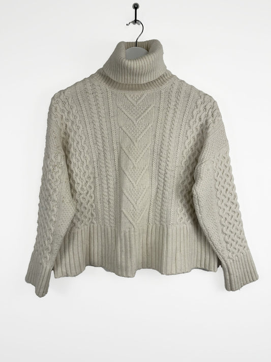 Dolcevita Barbour bianco corto (25m110) - S