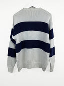 Maglione Lacoste bianco a righe (25m115) - L