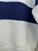 Maglione Lacoste bianco a righe (25m115) - L