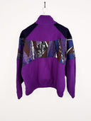 Pile Sergio Tacchini viola 90s (25m11) donna - XXL