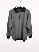 Maglione in maglia grigio (25m49) - XL