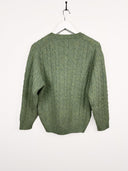 Maglione verde in lana 90s (25m52) - M