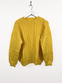 Maglione giallo in lana 90s (25m56) - M