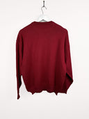 Maglione rosso rombi (25m63) - M