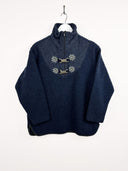 Pile blu tirolese 90s donna (25m65) - XL