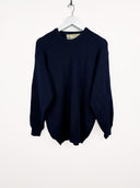 Maglione girocollo blu (25m78) - XL