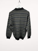 Maglione verde beige 90s (25m92) - M