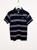 Polo Reebok blu a righe 00s (25p04) - M