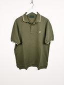 Polo Fred Perry verde 90s (25p09) - XXL