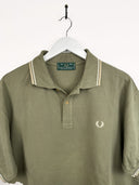 Polo Fred Perry verde 90s (25p09) - XXL