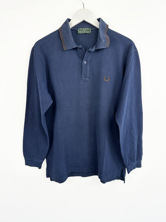 Polo Fred Perry blu (25p103) - M