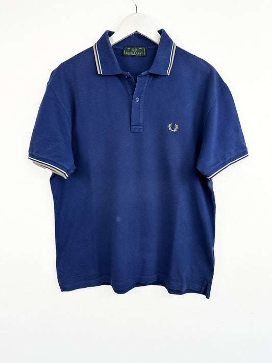 Polo Fredy Perry blu (25p105) - L
