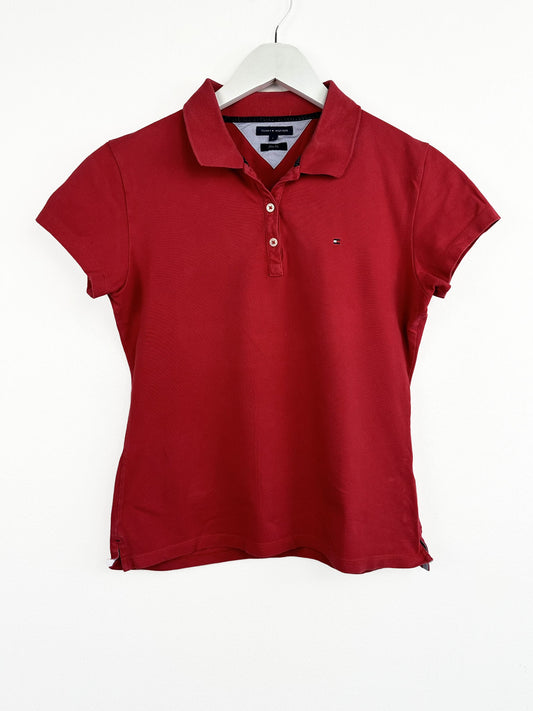 Polo Tommy Hilfiger rossa donna (25p107) - M/L