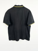 Polo Fred Perry nera gialla (25p114) - M