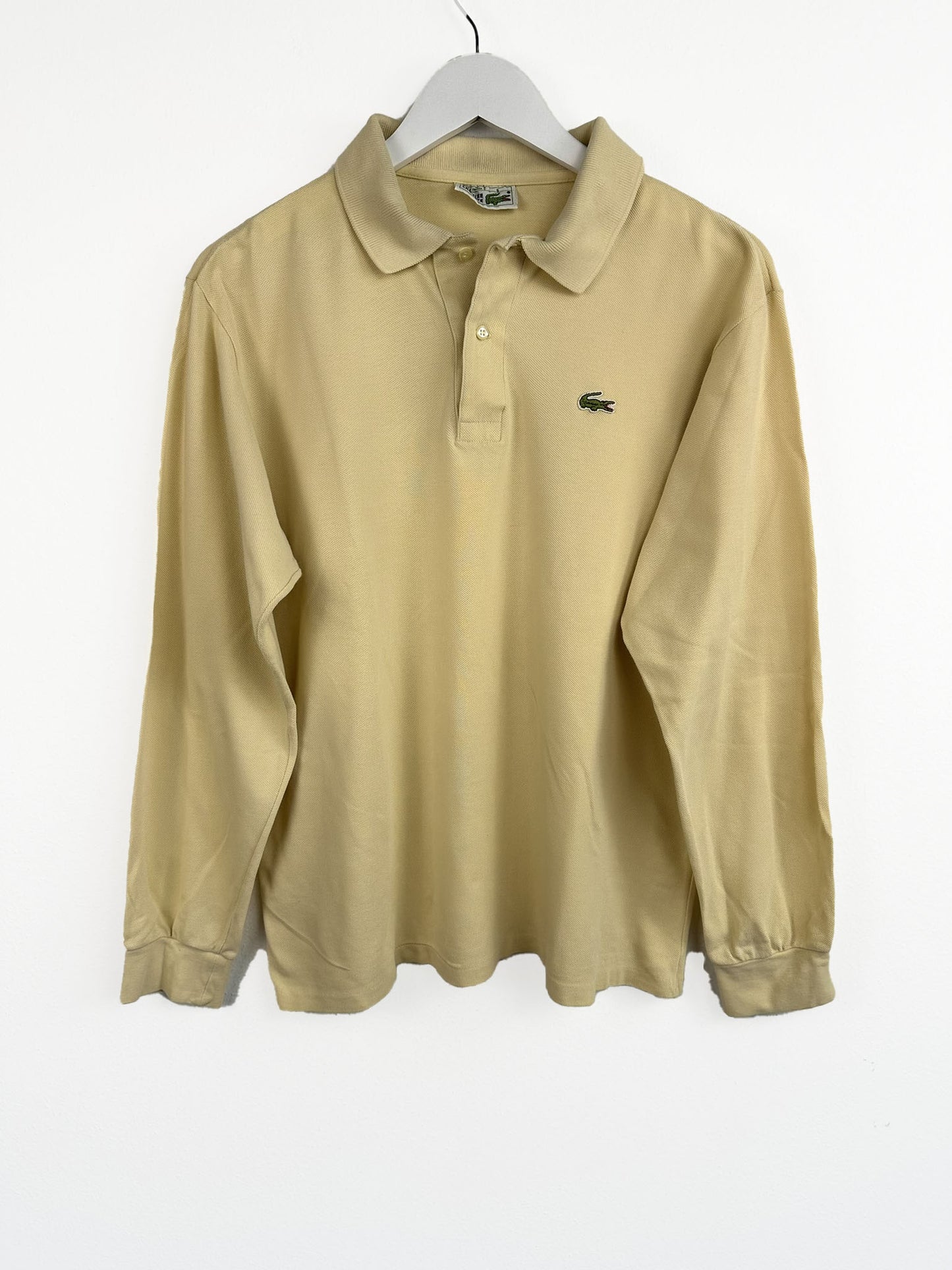 Polo Lacoste senape 80s (25p115) - S