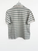 Polo Lacoste bianca a righe donna (25p116) - S
