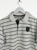 Polo Lacoste bianca a righe donna (25p116) - S