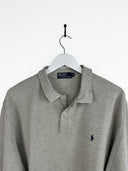 Polo Ralph Lauren grigia 90s (25p118) - XL