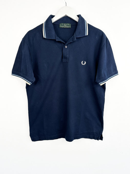 Polo Fred Perry blu (25p119) - M/L