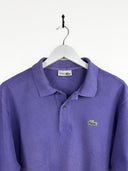 Polo Lacoste viola 80s (25p121) - M/L