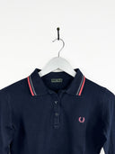 Polo Fred Perry blu donna (25p123) - M/S