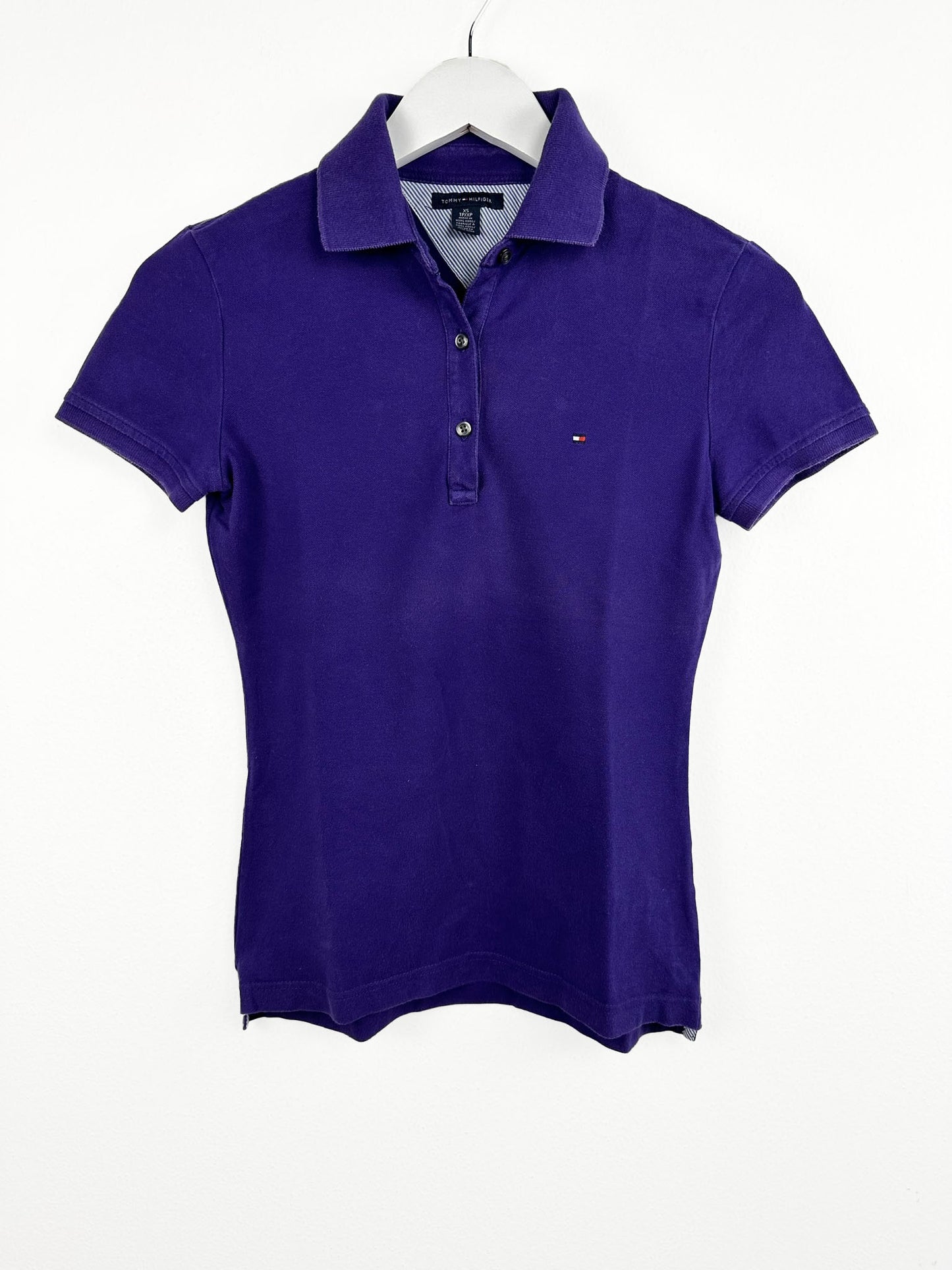 Polo Tommy Hilfiger viola donna (25p124) - XS/S