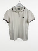 Polo Fred Perry bianca (25p125) - XS