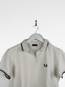 Polo Fred Perry bianca (25p125) - XS