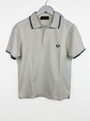 Polo Fred Perry bianca (25p126) - S