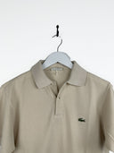 Polo Lacoste beige 80s (25p127) - M