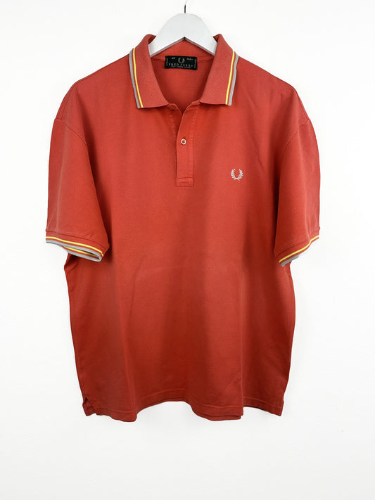 Polo Fred Perry arancio (25p129) - XL