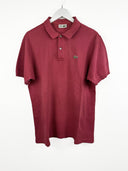 Polo Lacoste borgogna 80s (25p132) - XL