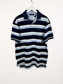 Polo Tommy Hilfiger blu righe 90s (25p13) -XXL