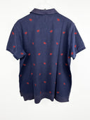 Polo Ralph Lauren blu ricamata (25p142) - XL