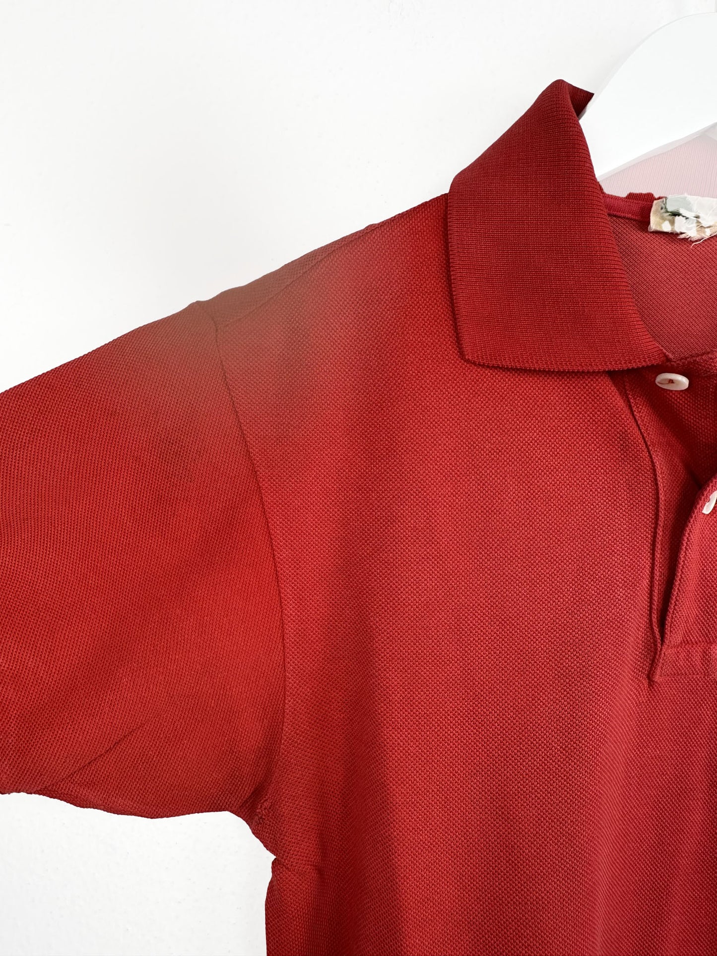 Polo Lacoste rossa slim (25p148) - S