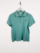 Polo Lacoste turchese donna (25p14) S