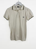 Polo Fred Perry bianca donna (25p167) - M